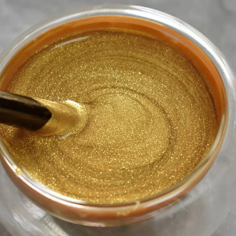 Weather Resistant Water-based Gold Paint - Image 8