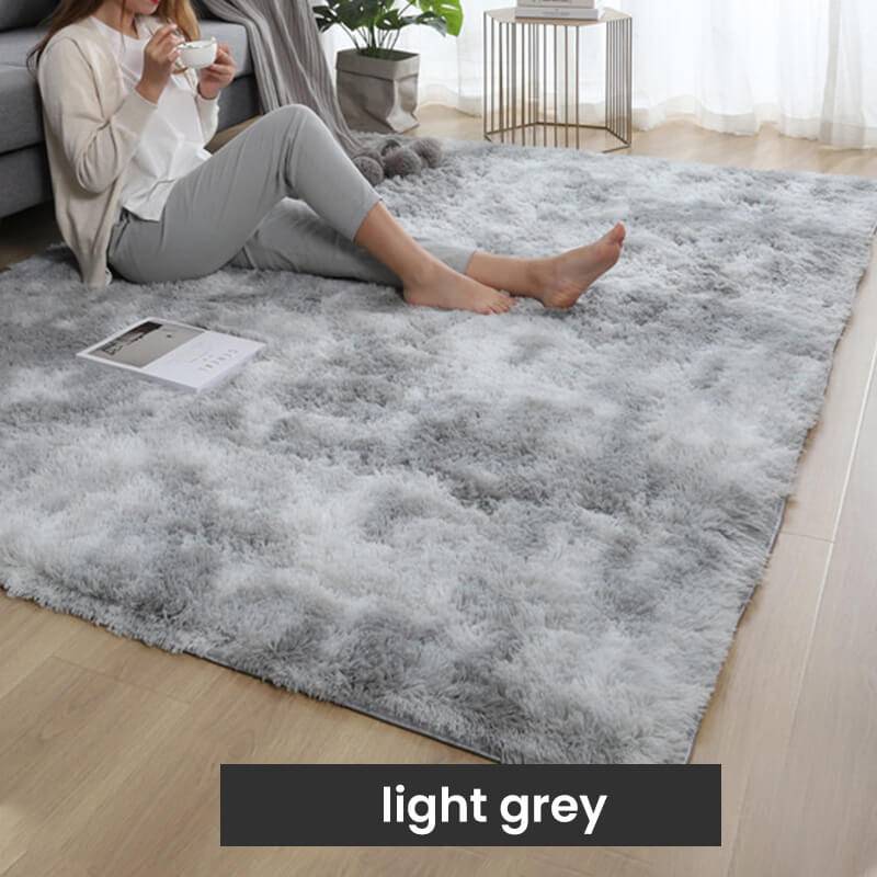 Gradient Color Plush Floor Mat - Image 6