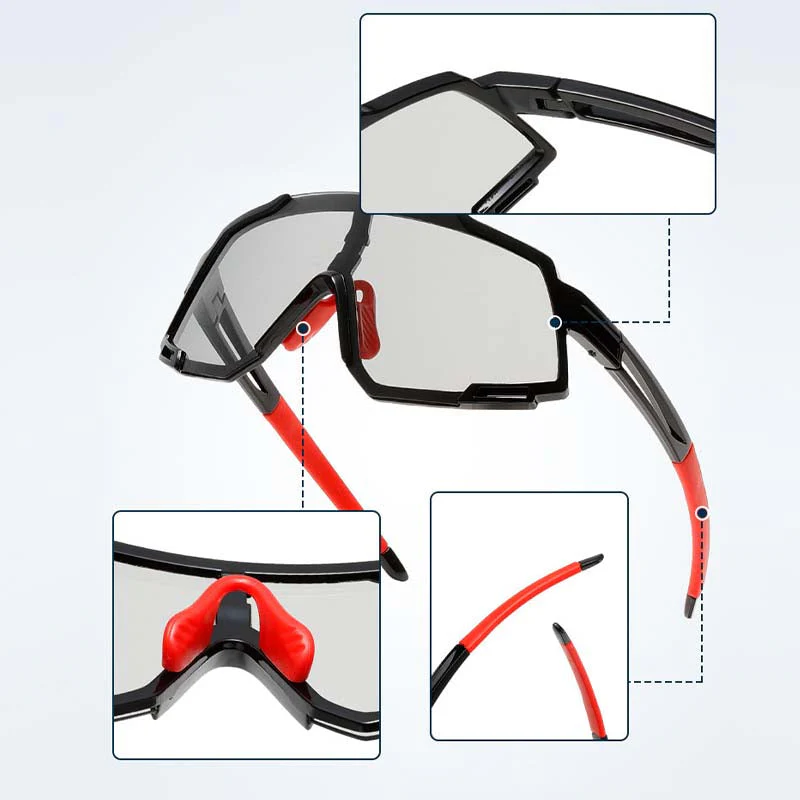 Polarized Sports Sunglasses with UV Protection - Image 8