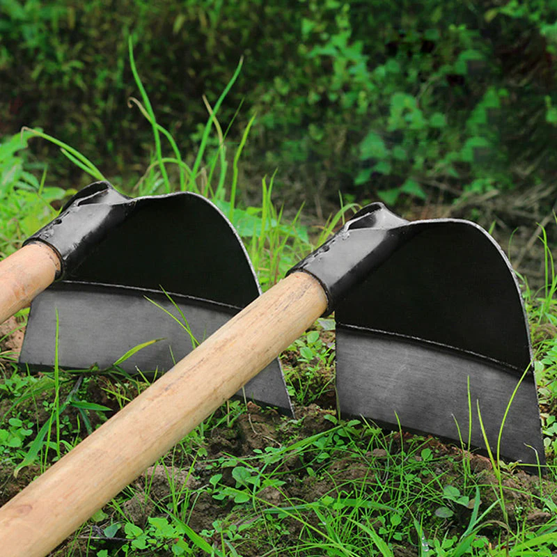 Heavy-Duty Steel Farm Gardening Weeding Hoe Head - Image 5