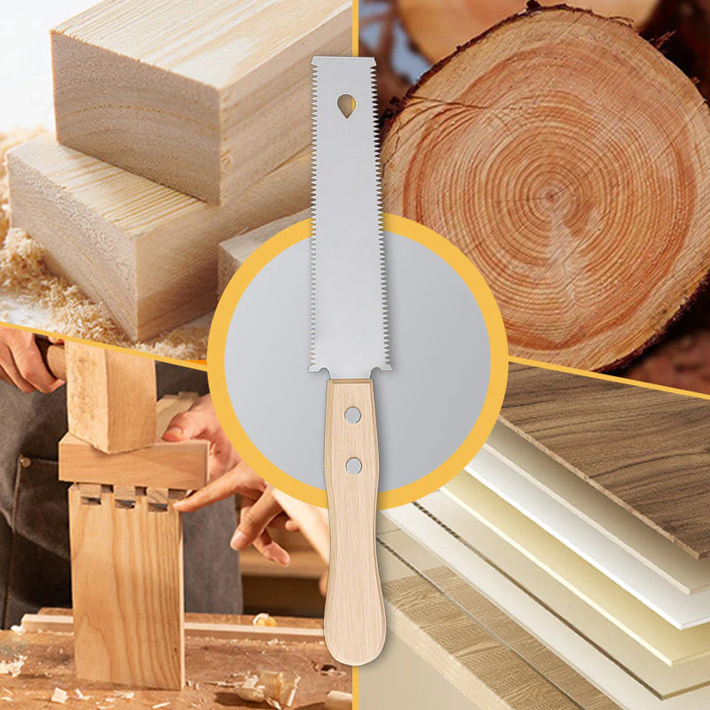 Household Compact Double Edge Saw Woodworking Tool - Image 2