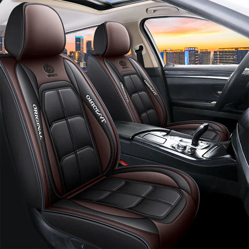 š„2026 Hot Sale 50% OFF&Free Shippingš„Premium Leather Front Seat Covers ā Universal Fit for Sedans, SUVs & Trucks - Image 3