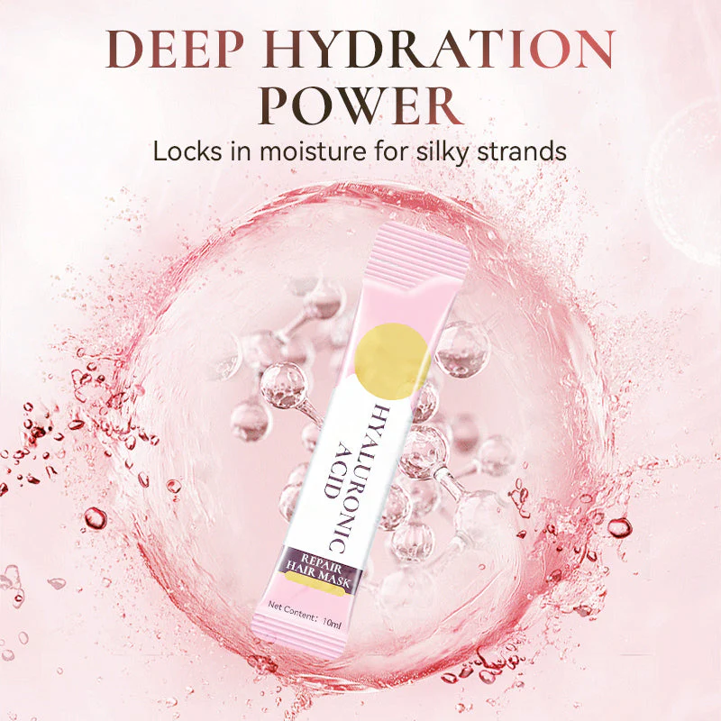 Hyaluronic acid repair hair mask travel portable - Image 7