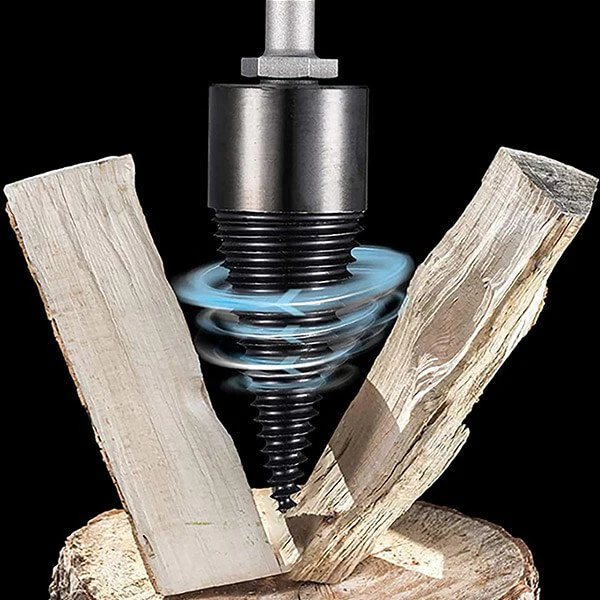 Removable drill for splitting wood, electric drill for home use, heavy-duty drill - Image 4