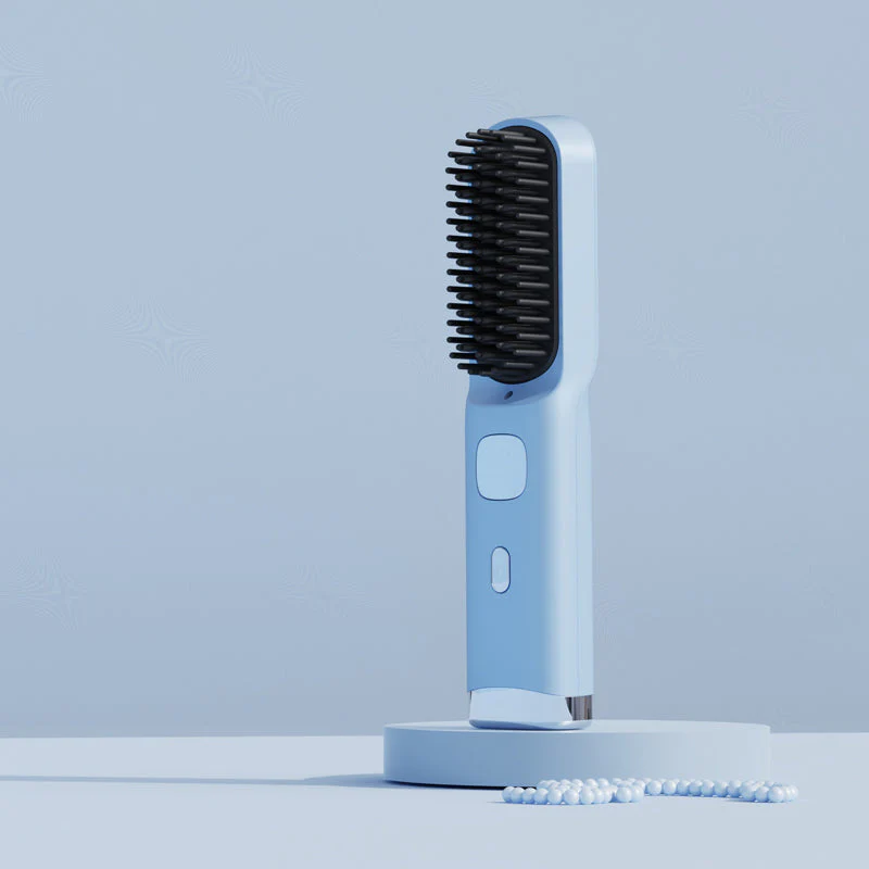 Portable Wireless Charging Hair Straightening Comb - Image 10