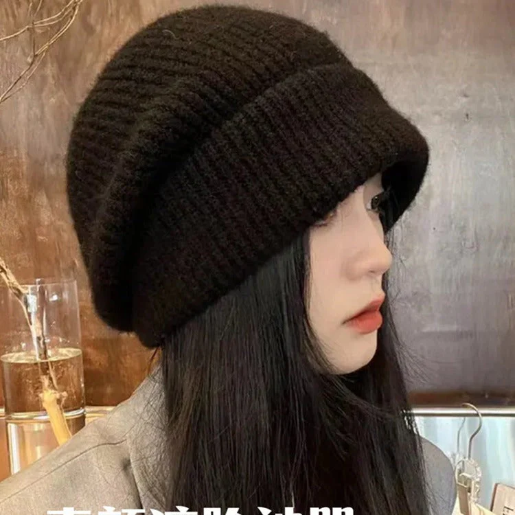 Korean Style Knitted Hat - Image 5