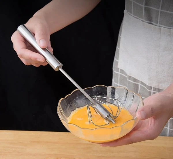 🌟🌟(HOT SALE ) Stainless Steel Semi-Automatic Whisk - Image 4