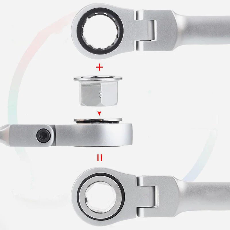 💥15pcs Adjustable Ratchet Wrench Kit🎅Great Gift🎁(Great Sale⛄Buy 2 Get 10% OFF + Free Shipping) - Image 3
