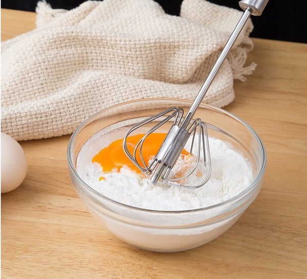 🌟🌟(HOT SALE ) Stainless Steel Semi-Automatic Whisk - Image 5