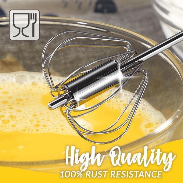 🌟🌟(HOT SALE ) Stainless Steel Semi-Automatic Whisk - Image 7