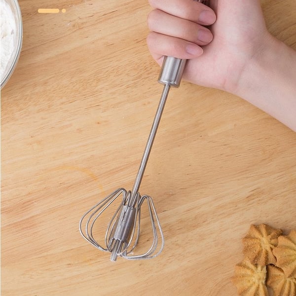 🌟🌟(HOT SALE ) Stainless Steel Semi-Automatic Whisk - Image 8