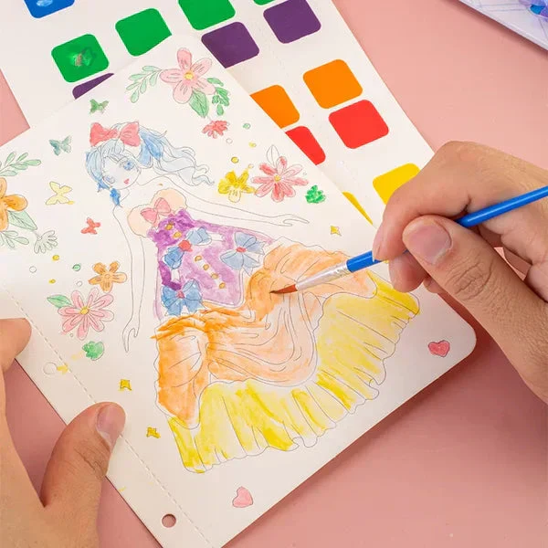 Hand-drawn creative sketchbook with stickers - Image 2