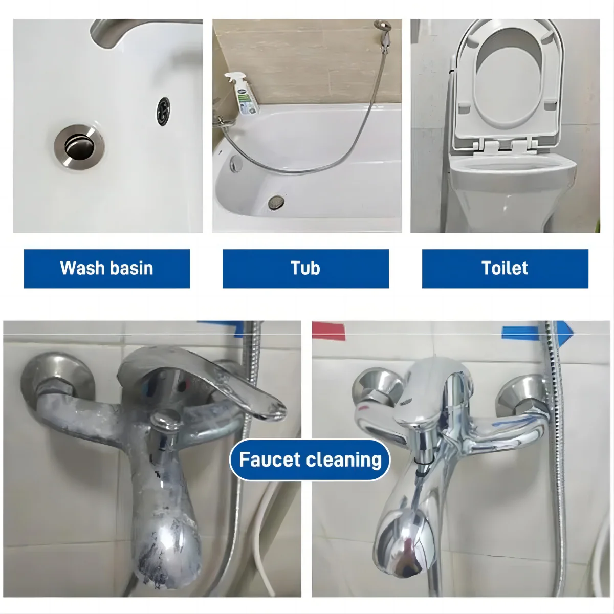 Antibacterial Bathroom Cleaner Limescale Remover - Image 6