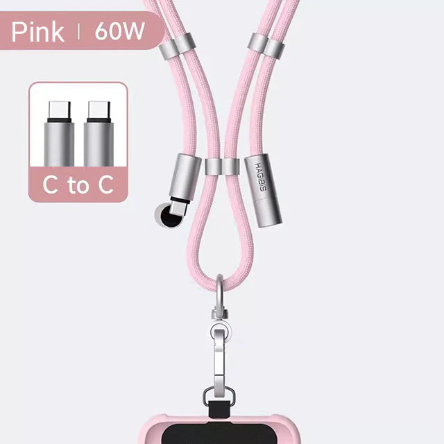 Multifunctional Mobile Phone Lanyard & Charging Cable 2-in-1 - Image 15