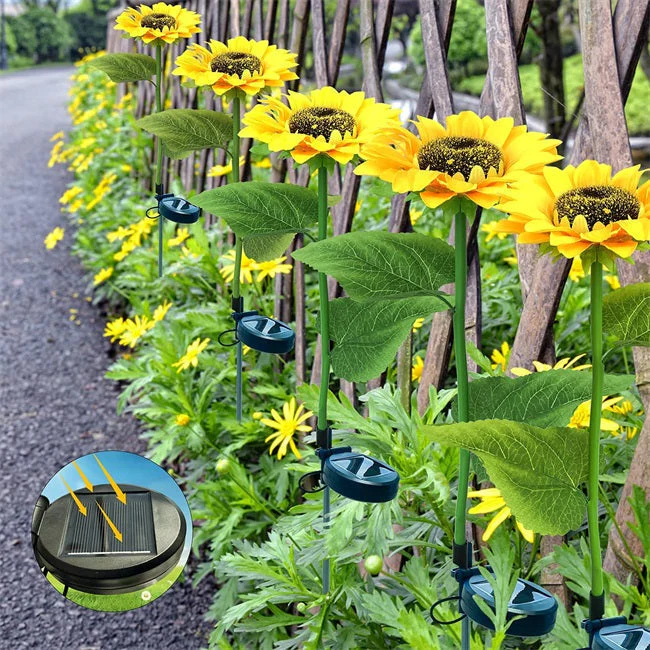 Sunflower Solar Garden Stake Led Lights🌻 - Image 4