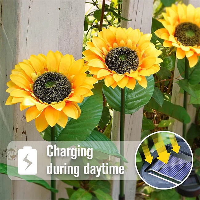 Sunflower Solar Garden Stake Led Lights🌻 - Image 6