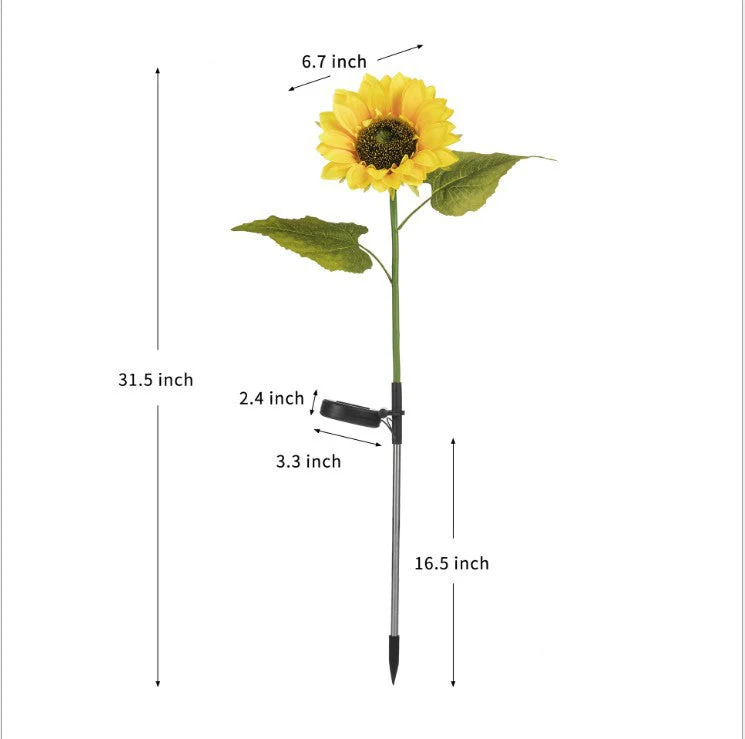 Sunflower Solar Garden Stake Led Lights🌻 - Image 9