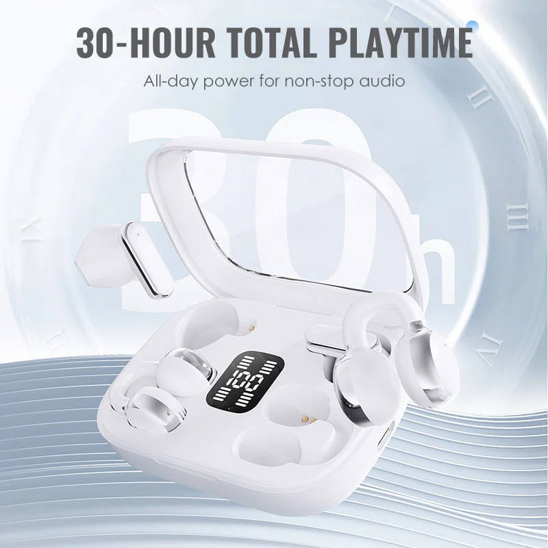 🎅New Year Gifts🎁4-in-1 Wireless Earbuds with LED Case - Image 5