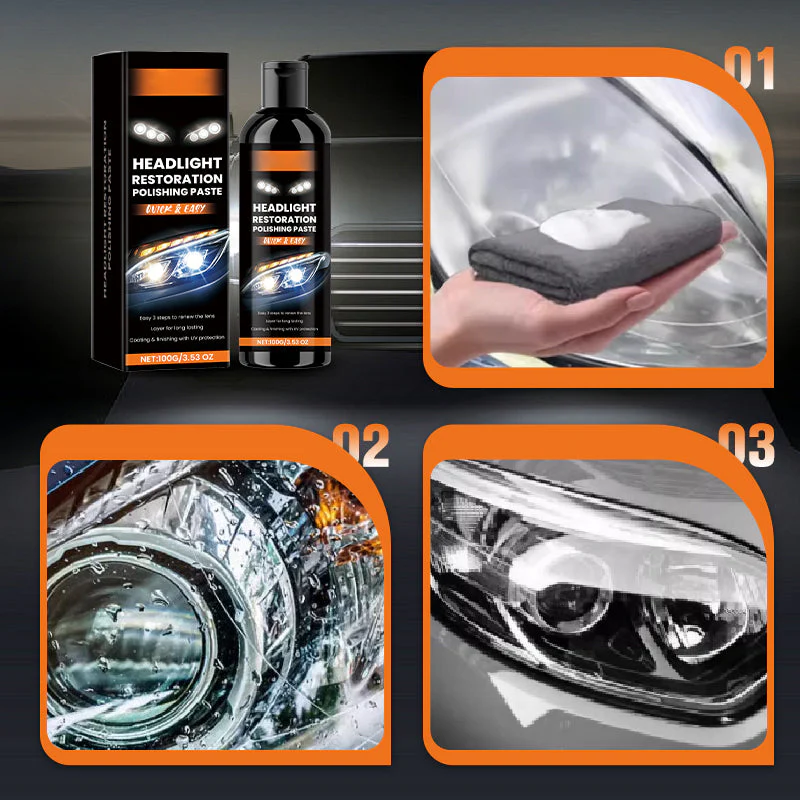 🔥BUY 1 GET 1 FREE🔥Headlight Stain Remover & Polishing Paste - Image 2