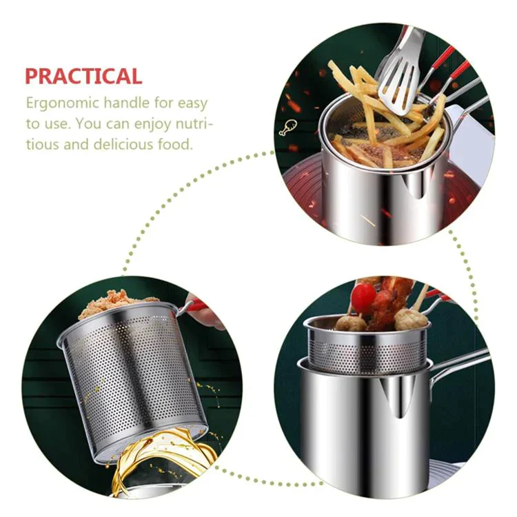 ✨Limited Time Offer 2 Set Free Delivery ✨ 304 Stainless Steel Multifuntional Fryer - Image 3