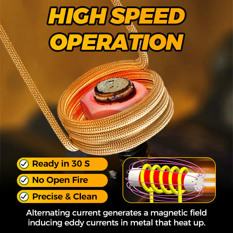 Magnetic Induction Heater Kit - 1100W Induction Heat Bolt Removal Tool - Image 2