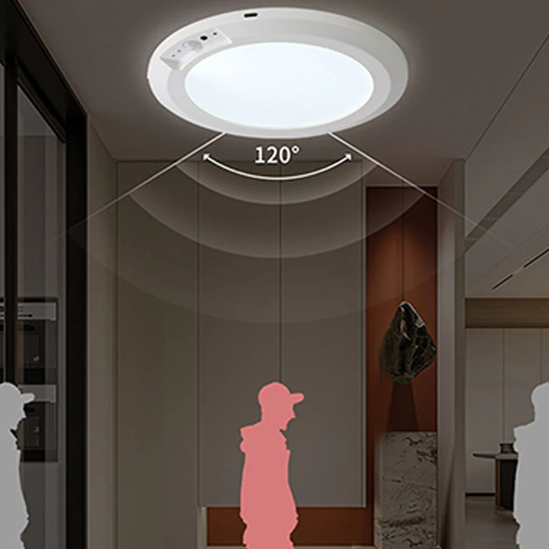Magnetic Motion Sensor Ceiling Light with Remote - Image 3