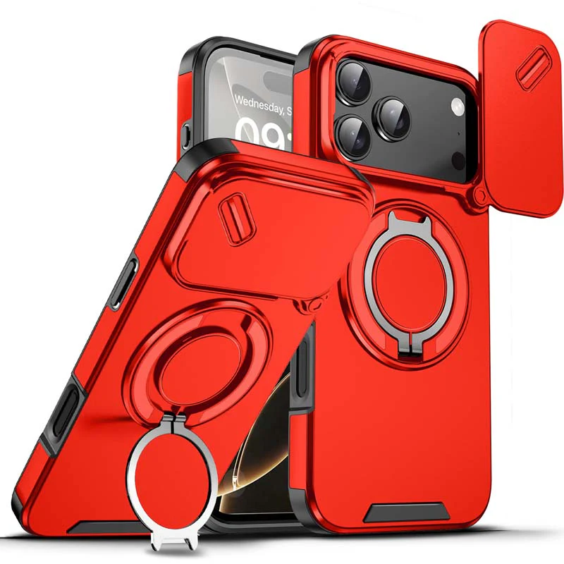 Magnetic Phone Case with Ring Stand For iPhone - Image 11