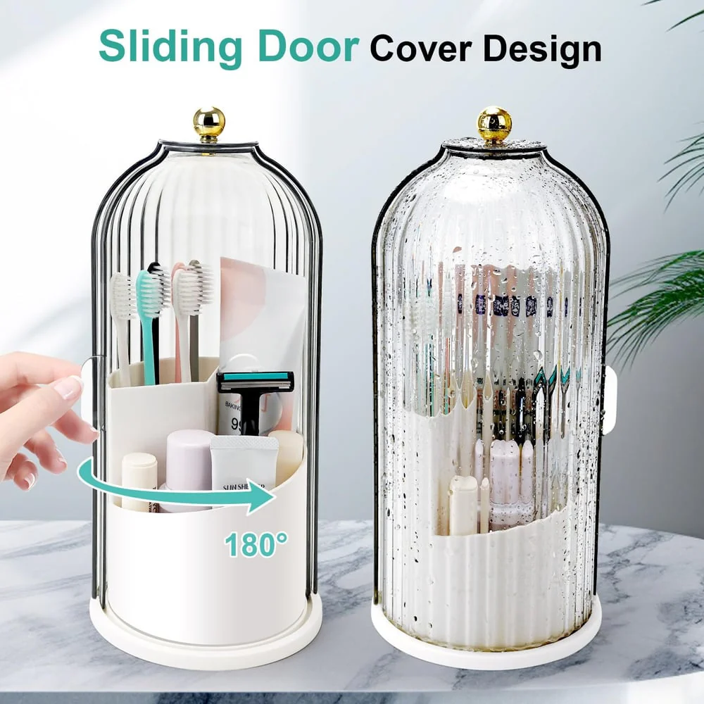 🏡🔥Hot Sale 50% OFF✨🪥 Sliding Lid Toothbrush Organizer - Image 2