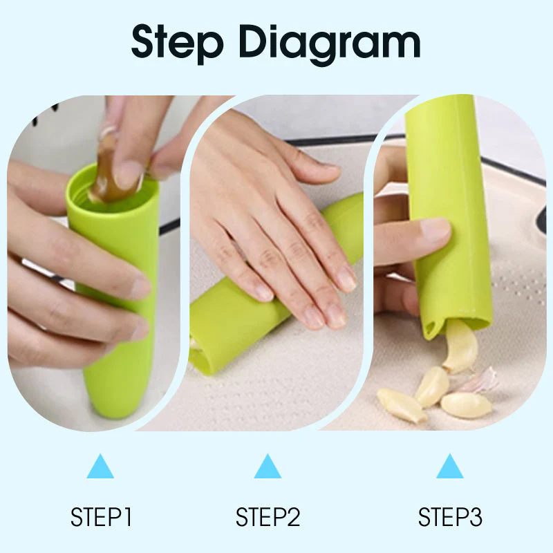 Manual Silicone Garlic Peeler - Image 3