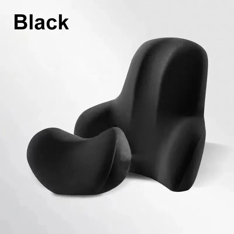 Memory Foam Headrest & Lumbar Support for Car Seat - Image 9