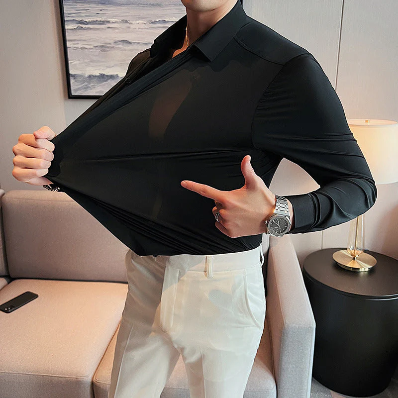 🎉2025 New Products Hot Sale✨Men's Wrinkle-Free Button-Down Shirt - Image 6