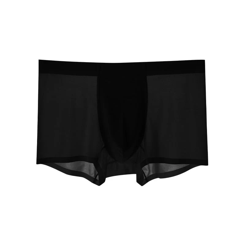 Men's Ice Silk Boxer Shorts Underwear - Image 12