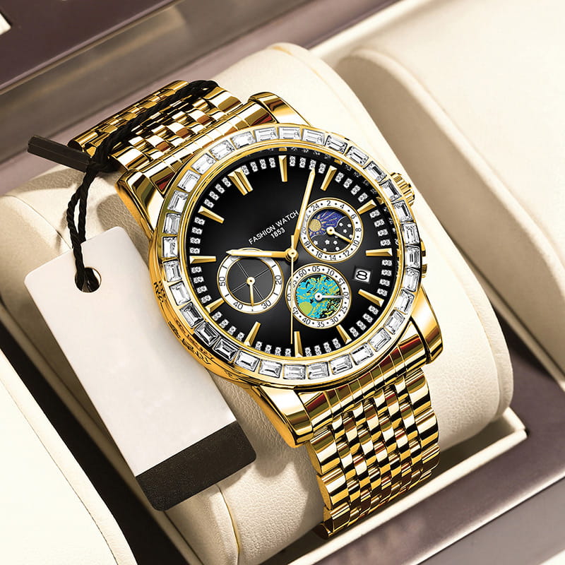 Men’s Luxury Steel Quartz Watch - Image 8
