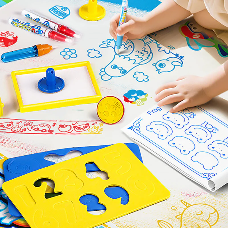 80x60cm Mess-Free Water Doodle Mat Toddler Toy - Image 4