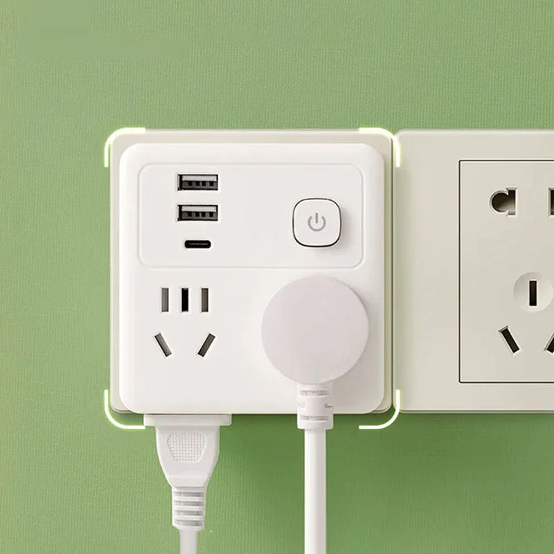 Multi-Function Socket Converter with Night Light - Image 5