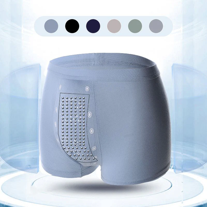 Negative Ion Graphene Seamless Breathable Modal Underwear for Men