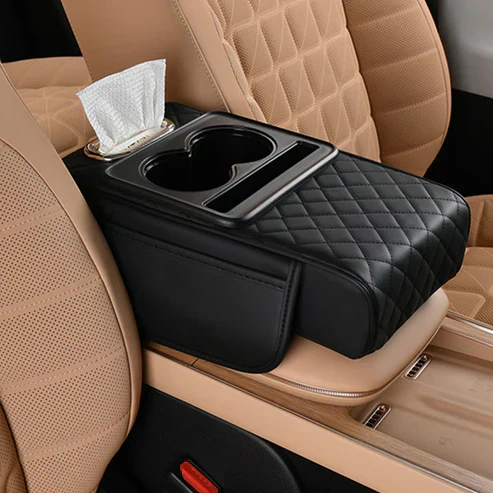 Integrated Pressurized Multifunctional Car Armrest Heightening Pad - Image 14