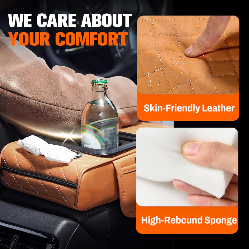 Integrated Pressurized Multifunctional Car Armrest Heightening Pad - Image 5