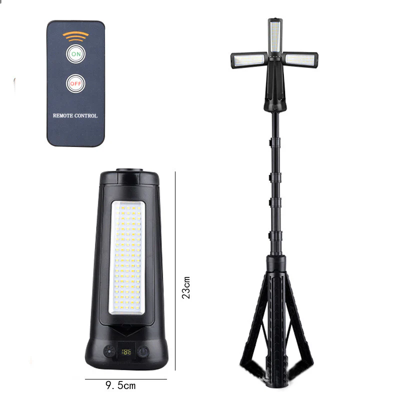 Multifunction LED Work Light with Telescopic Tripod Stand - Image 11