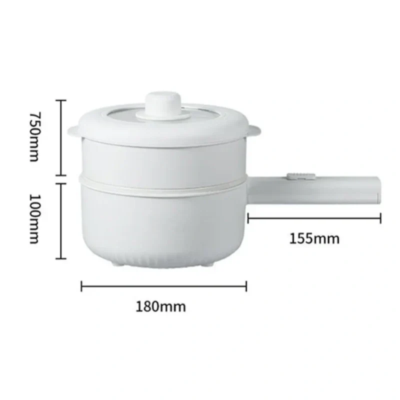 Multifunctional Double-Layer Electric Pot with Steamer - Image 12