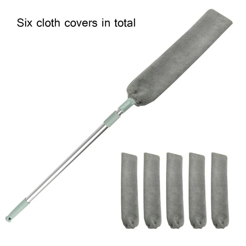 Multifunction Retractable Microfiber Dust Brush Gap Mop - Image 19