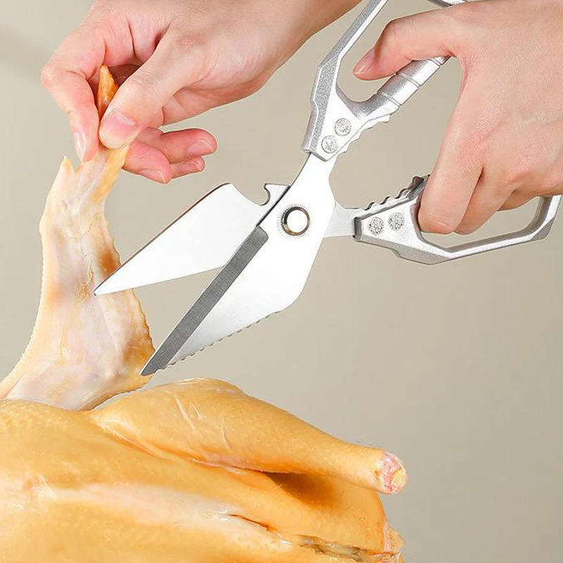 ✨ Professional-grade kitchen shears—the only cutting tool your kitchen needs! ✨ - Image 2