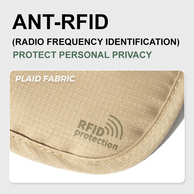 Multifunctional Lightweight Anti-Theft Travel Document Bag - Image 4