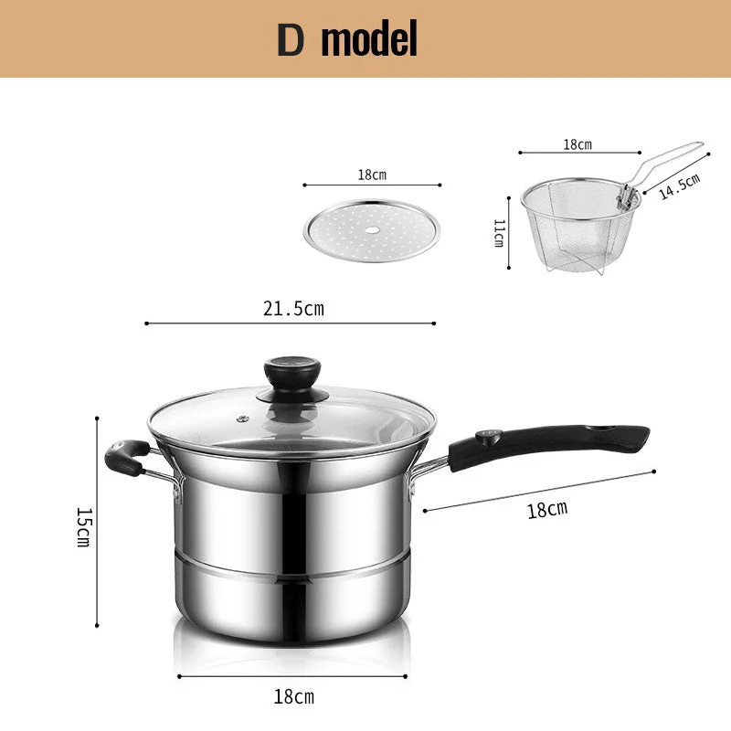Multipurpose Stainless Steel Saucepan - Image 12