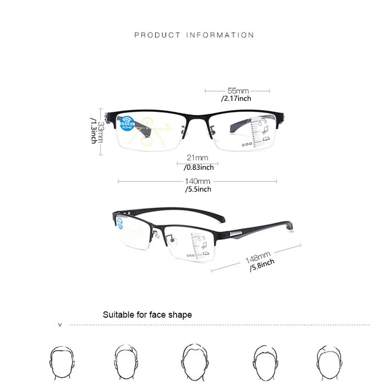 TITANIUM ALLOY READING GLASSES - Image 5