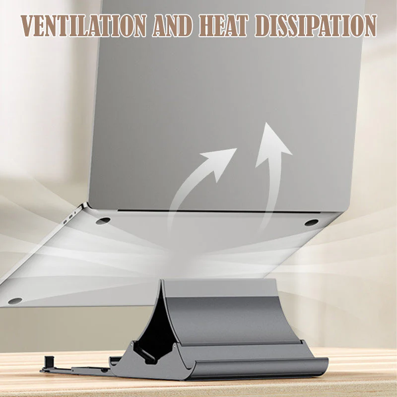 Multifunction Vertical Laptop Stand with Gravity Locking Function - Image 5