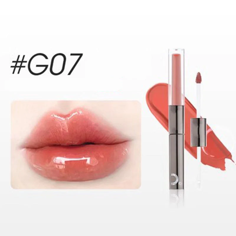 🔥New Year Special 49% OFF🔥2 IN 1 Moisturizing Shimmer Waterproof Long Lasting Double Head Lipstick - Image 12