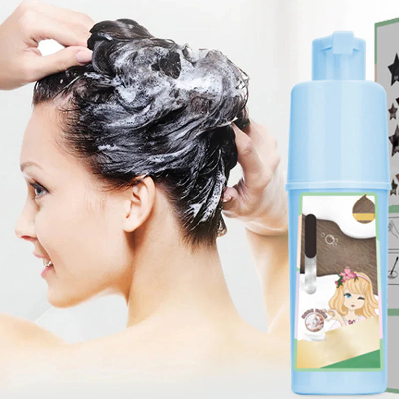 Natural Plant Extract Bubble Hair Dye - Image 2