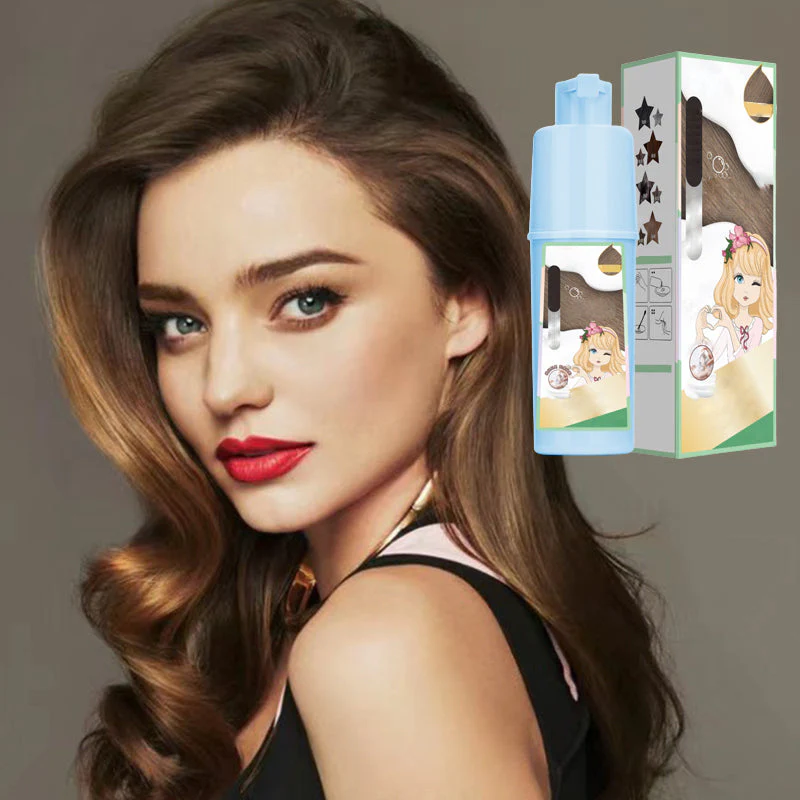 Natural Plant Extract Bubble Hair Dye - Image 7