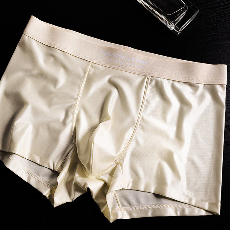 🔥BUY 2 GET 10% OFF🔥Men's Satin Ice Silk Briefs - Image 5
